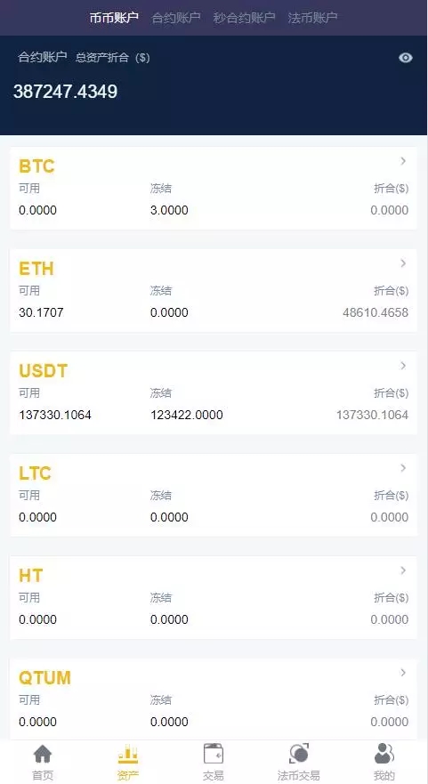 新版BBANK交易所完整源码 仿火币带秒合约+多语言,5.jpg,BBANK交易所完整源码,秒合约,多语言,第5张